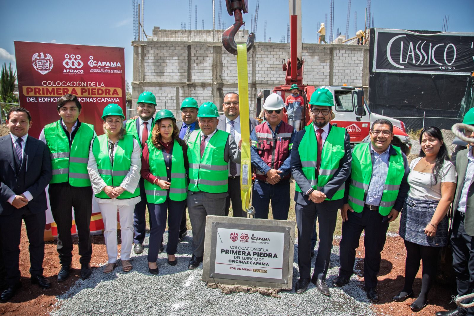 Javier Rivera inicia obra de casi 25 mdp: nuevo edificio de Capama será emblema contra la corrupción